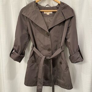 Michael Kors Tan Trench Coat with Belt
